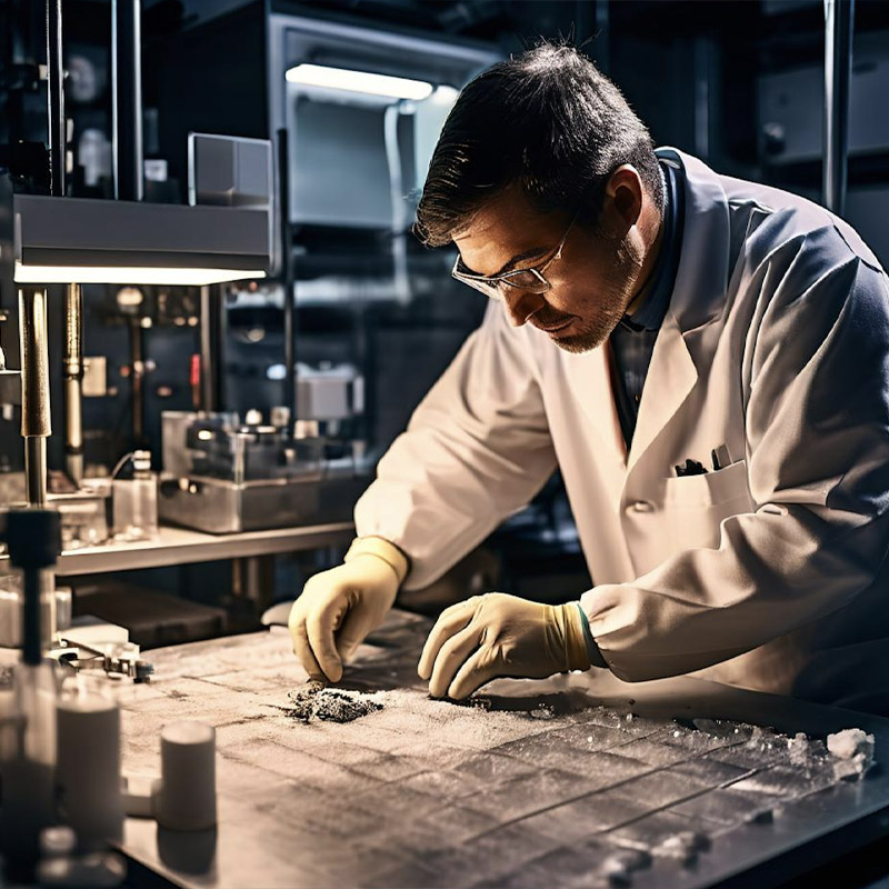 The background impact of the ash diamonds process is profoun